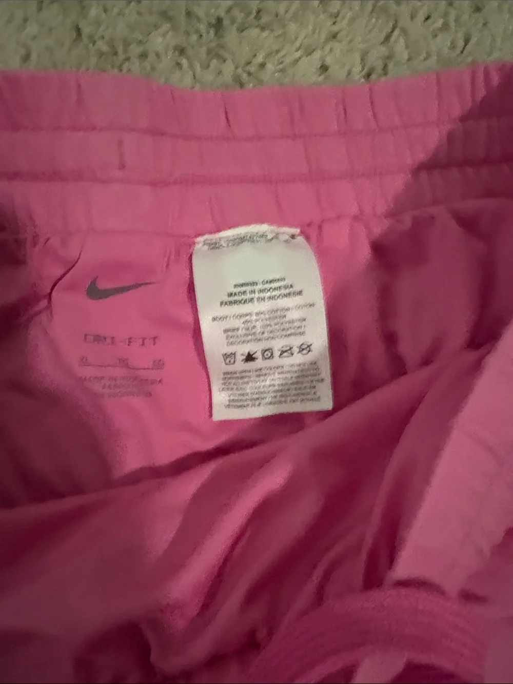 Nike Hot Pink Athletic Skort Girls XL